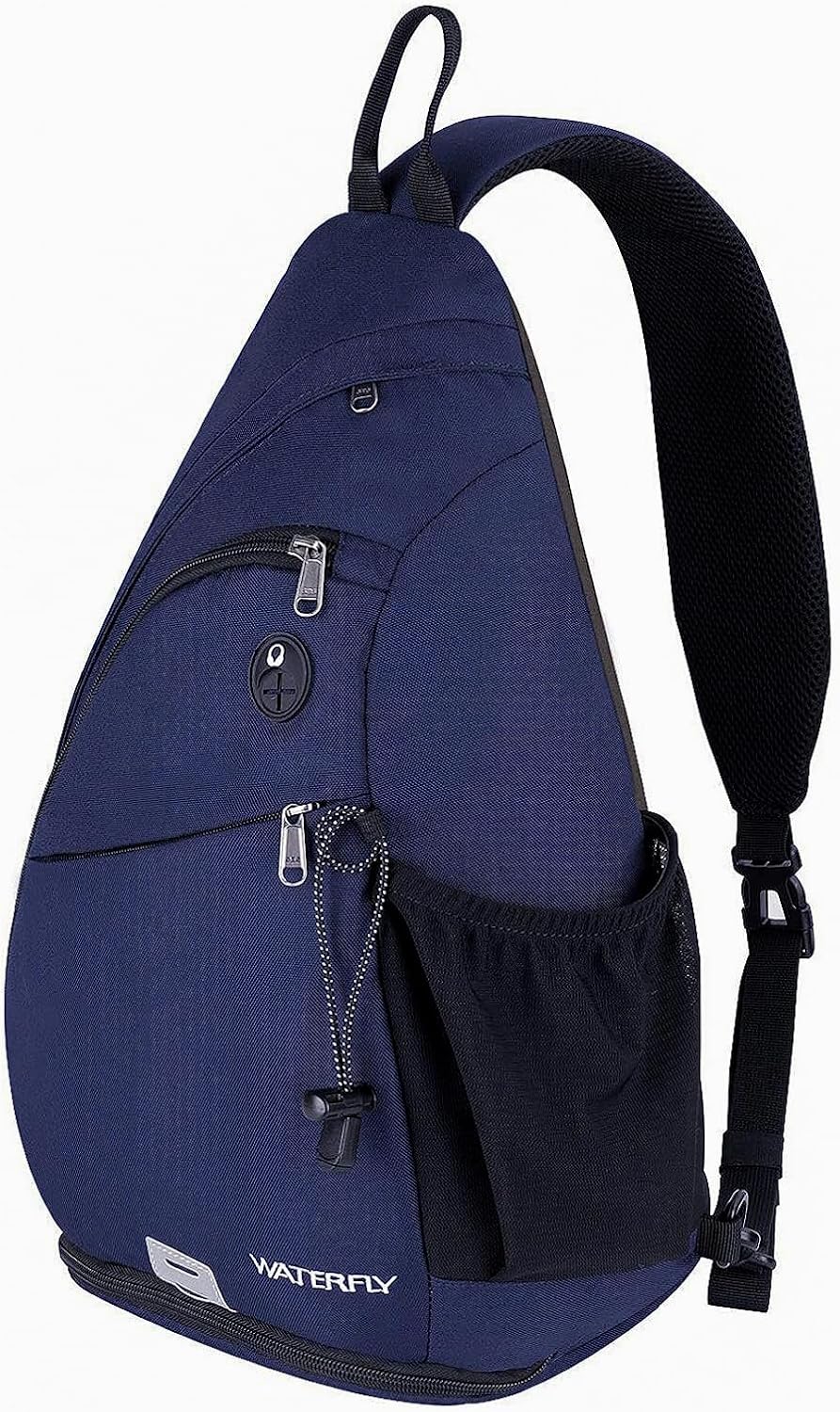 Large Sling Bag Crossbody Backpack Chest Pack for Men Women | 18L, Water resistant hiking daypack, 7 pockets for 13" Tablet, water bottle & umbrella pockets, Outdoor travel shoulder bag