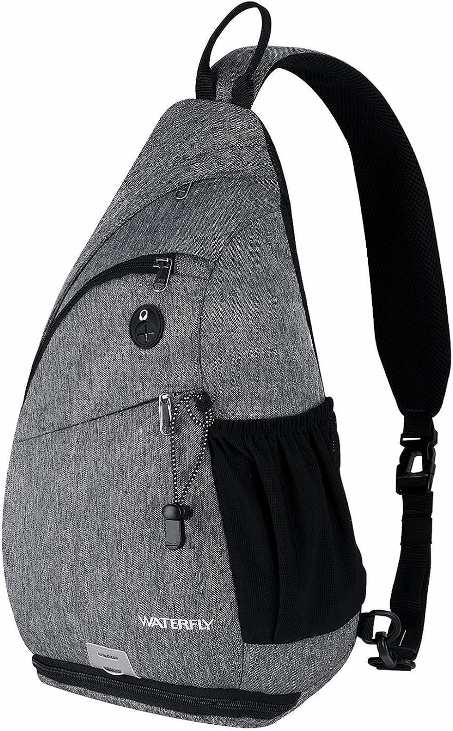 Large Sling Bag Crossbody Backpack Chest Pack for Men Women | 18L, Water resistant hiking daypack, 7 pockets for 13" Tablet, water bottle & umbrella pockets, Outdoor travel shoulder bag