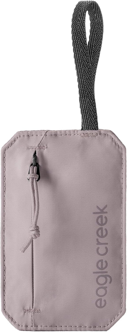 Undercover RFID Hidden Pocket – Travel Security Pouch with RFID Blocking – Lightweight, Wear Under Clothing – Zippered Passport & Card Holder – Adjustable Strap – Black