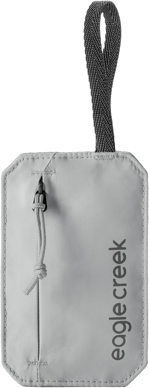 Undercover RFID Hidden Pocket – Travel Security Pouch with RFID Blocking – Lightweight, Wear Under Clothing – Zippered Passport & Card Holder – Adjustable Strap – Black