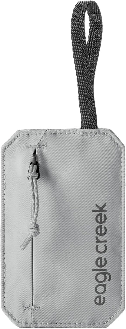 Undercover RFID Hidden Pocket – Travel Security Pouch with RFID Blocking – Lightweight, Wear Under Clothing – Zippered Passport & Card Holder – Adjustable Strap – Black
