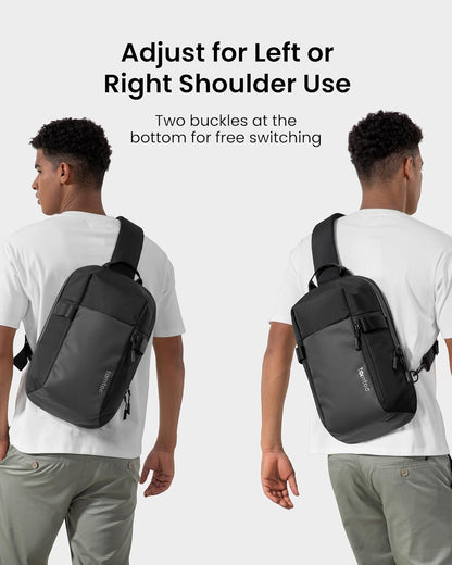 5L Compact Sling Backpack for Men Women, Lightweight Crossbody Shoulder Bag for 2026 11-inch iPad Air M4/M3, iPad Pro M5/M4, iPad A16, Nintendo Switch 2/Rog Xbox Ally X, EDC Daypack - XS Size