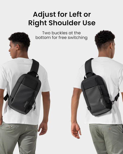 5L Compact Sling Backpack for Men Women, Lightweight Crossbody Shoulder Bag for 2026 11-inch iPad Air M4/M3, iPad Pro M5/M4, iPad A16, Nintendo Switch 2/Rog Xbox Ally X, EDC Daypack - XS Size