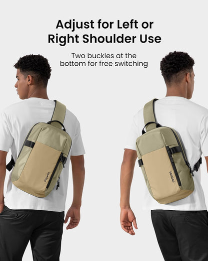 5L Compact Sling Backpack for Men Women, Lightweight Crossbody Shoulder Bag for 2026 11-inch iPad Air M4/M3, iPad Pro M5/M4, iPad A16, Nintendo Switch 2/Rog Xbox Ally X, EDC Daypack - XS Size