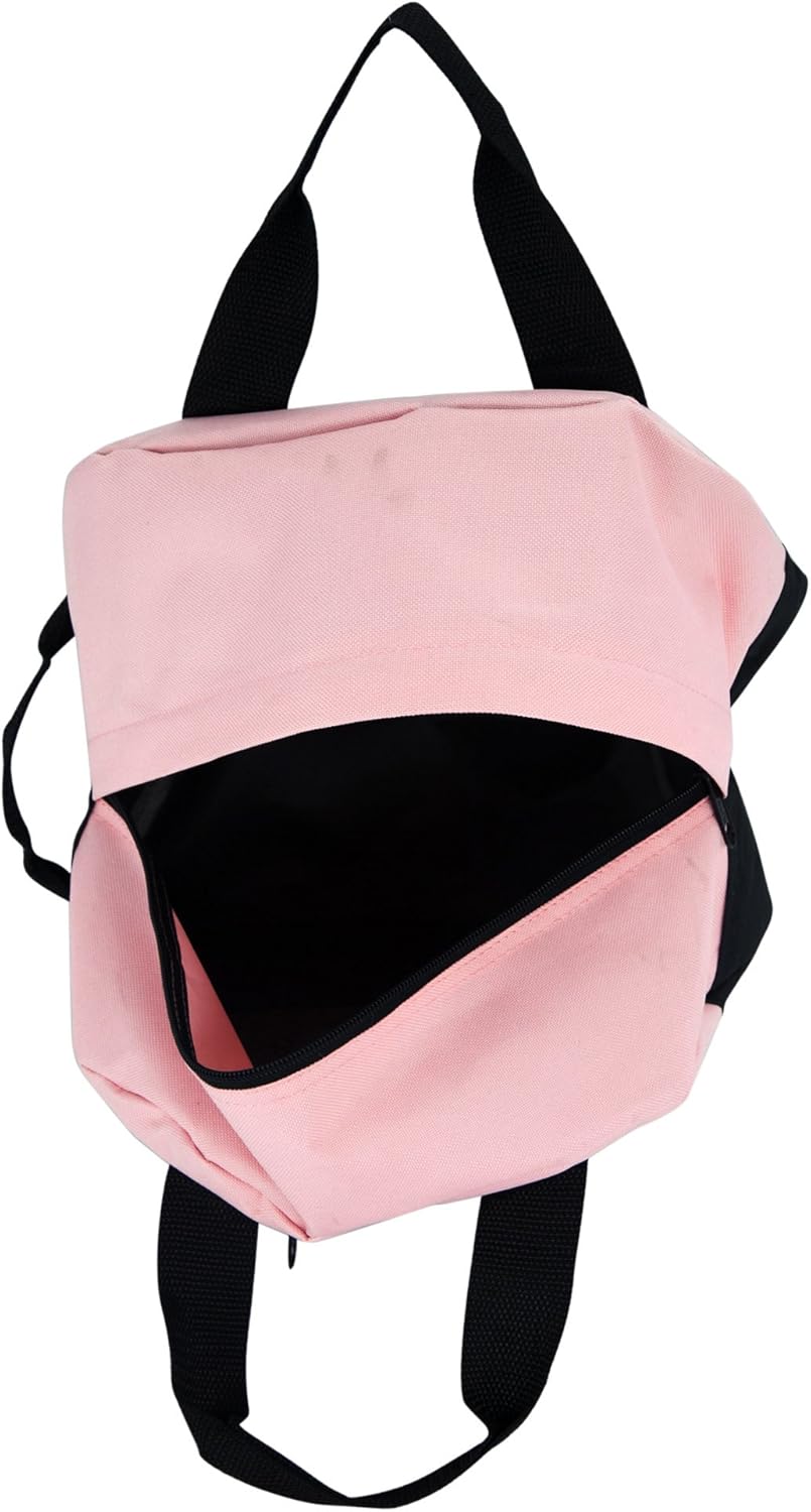 12" Mini Two Tone Duffle Bag
