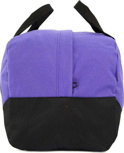 12" Mini Two Tone Duffle Bag