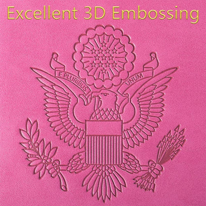 Passport Holder Cover Wallet RFID Blocking Leather Card Case Travel Accessories for Women Men (Pink)