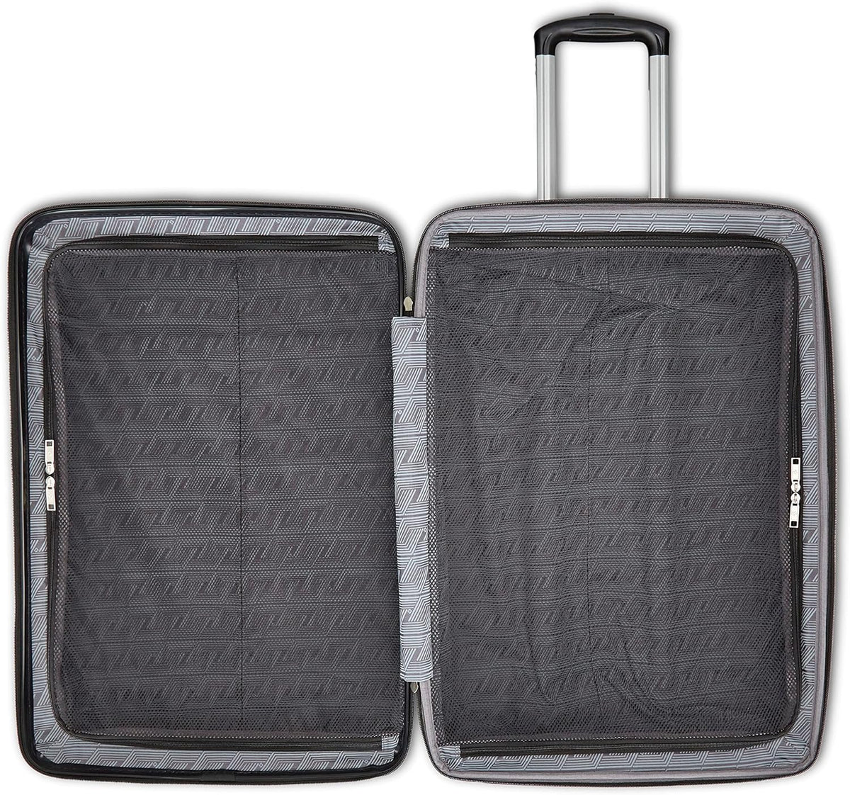 Evolve SE Hardside Expandable Luggage with Double Spinner Wheels, Bass Black, Carry-on