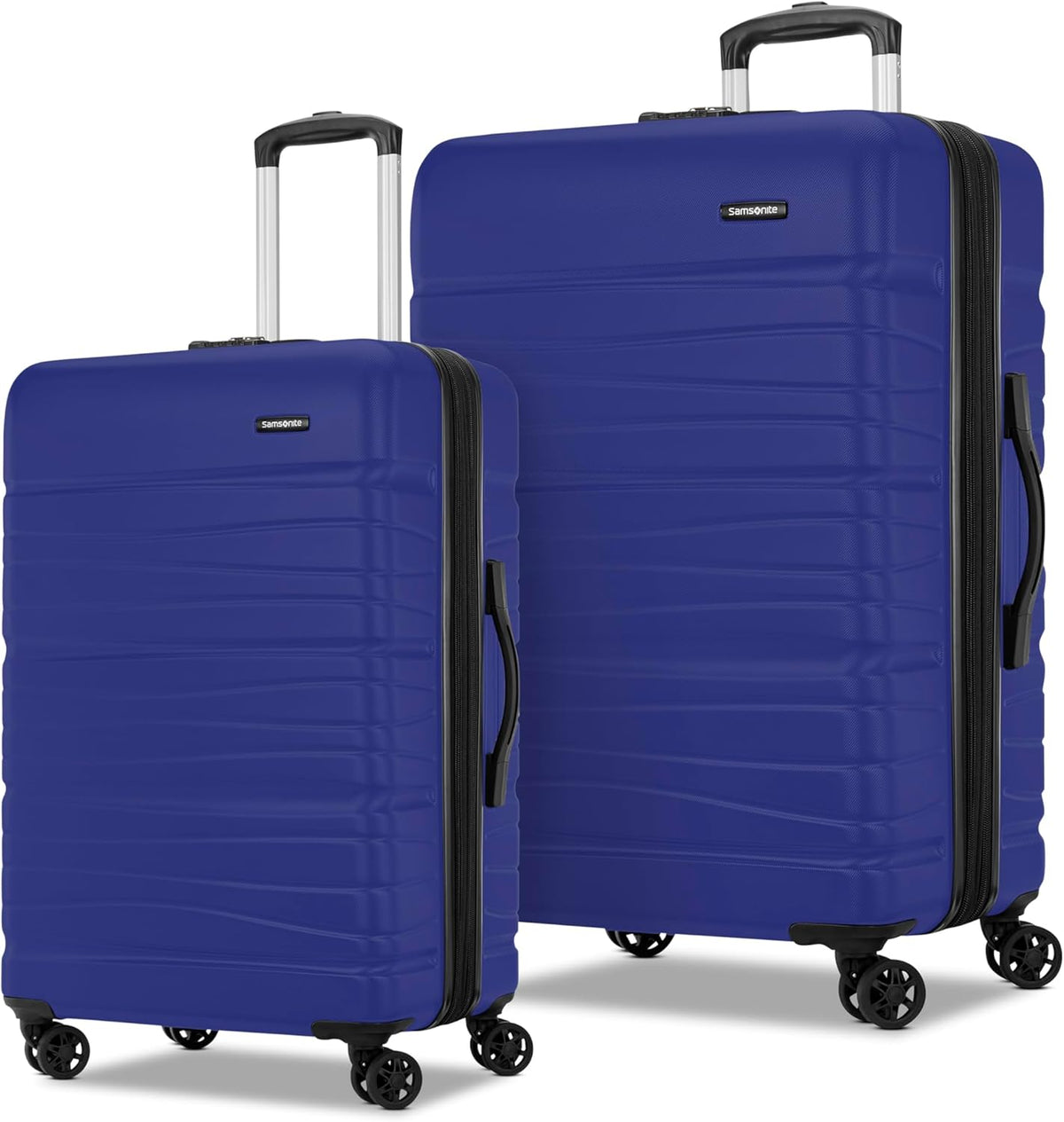 Evolve SE Hardside Expandable Luggage with Double Spinner Wheels, Bass Black, Carry-on