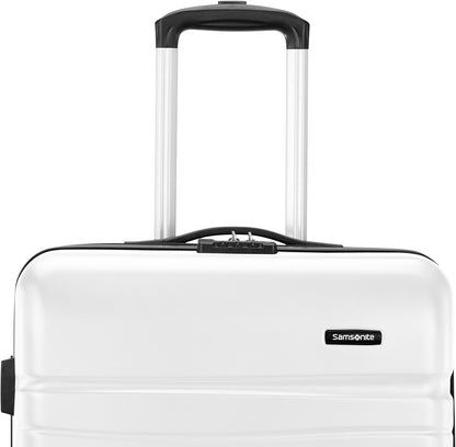 Evolve SE Hardside Expandable Luggage with Double Spinner Wheels, Bass Black, Carry-on