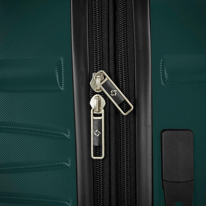 Evolve SE Hardside Expandable Luggage with Double Spinner Wheels, Bass Black, Carry-on