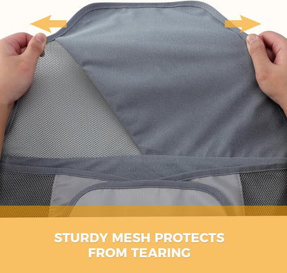 Garment Folder - Original Garment Packing Folder Premium Travel Garment Bag Foldable Clothes Shirt Bags Luggage Accessory with Wrinkle-Free Folding Board and Compression Wings Grey