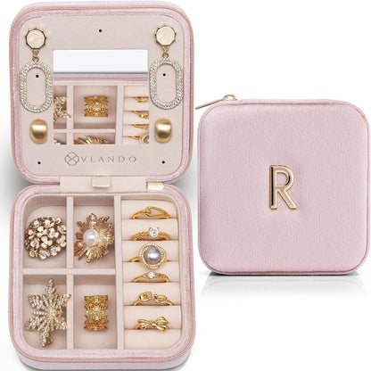 Travel Jewelry Organizer for Women - Necklace, Earring & Ring Organizer - Blue
