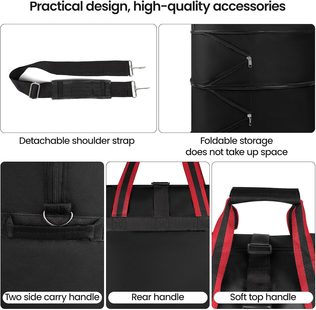 30''36''40''Rolling Duffle Bag with Wheels,Expandable Duffle Bag for Travel for Men Women,Foldable#40''Grey