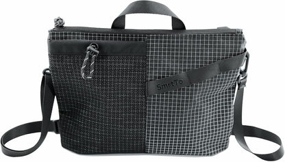 Sling Bag for Men Women, Compact Crossbody Bag with Water Bottle Holder, Water Resistant Small Shoulder Pack for Travel, Commute, Day Trip, Fits Mini Tablets up to 8.3", Anti-Theft Chest Pack