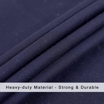 Heavy Duty Laundry Bag with Drawstring and Handle, Extra Large Travel Dirty Clothes Bag for Laundromat and Household, Durable Rip-Stop Laundry Hamper Liner, 28 x 40 Inch , Navy Blue