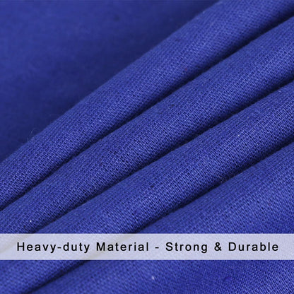 Heavy Duty Laundry Bag with Drawstring and Handle, Extra Large Travel Dirty Clothes Bag for Laundromat and Household, Durable Rip-Stop Laundry Hamper Liner, 28 x 40 Inch , Navy Blue