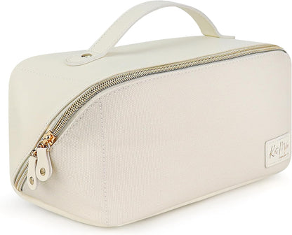 Large Capacity Travel Cosmetic Bag - Waterproof Makeup Organizer Cosmetics Make Up for Women Cute