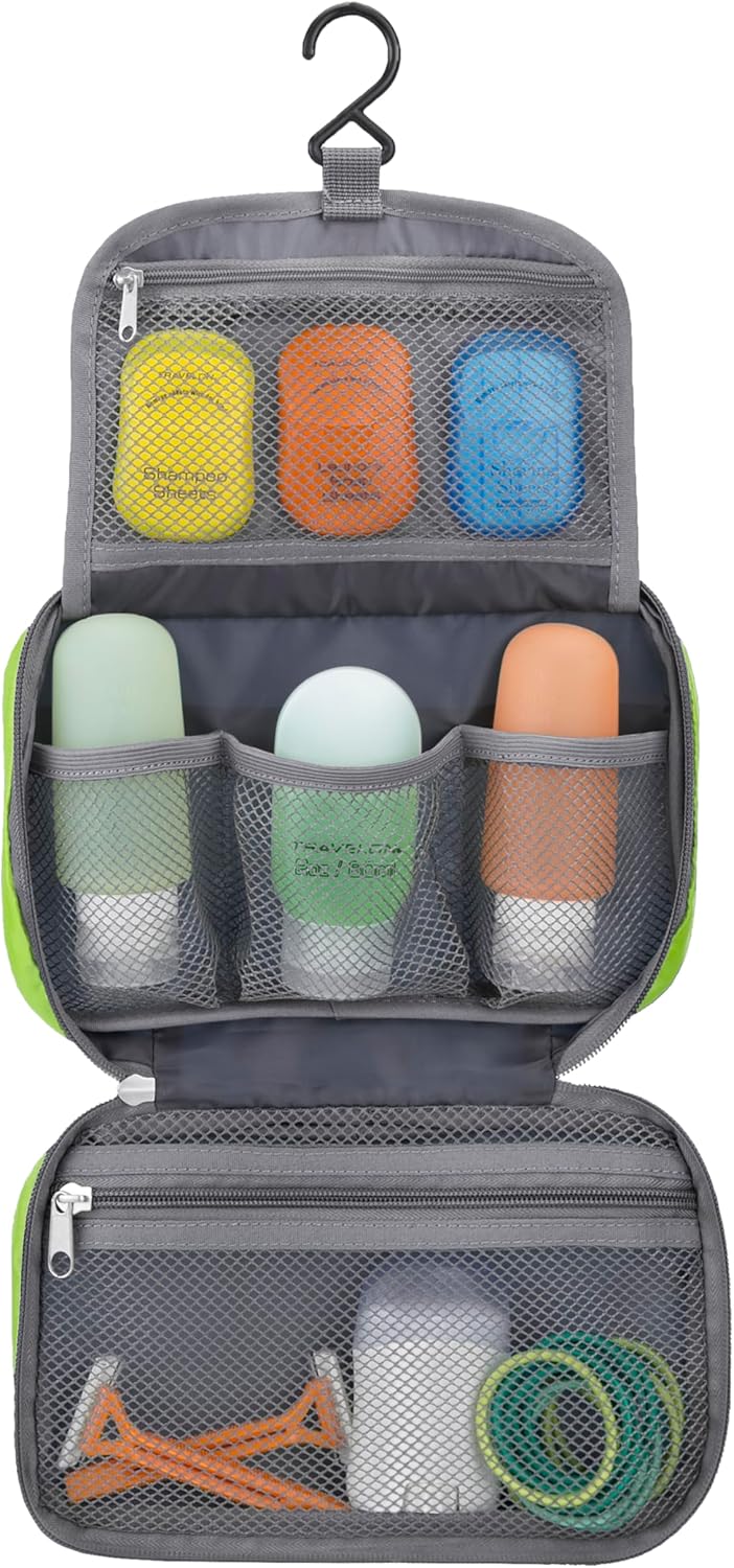 Compact Hanging Toiletry Kit