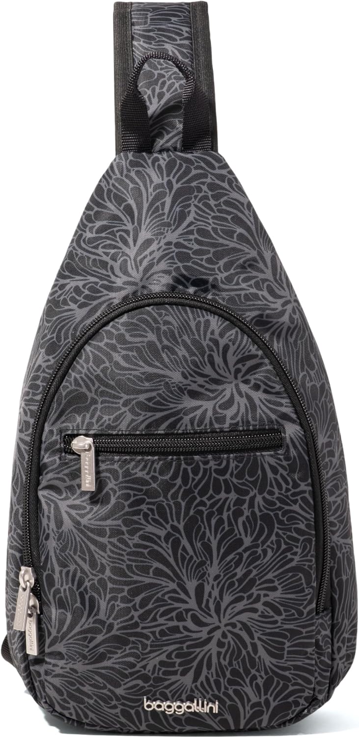 Daily Sling - Lightweight 12.6"x7.5" Sling Crossbody Bag with Convertible Adjustable Shoulder Strap