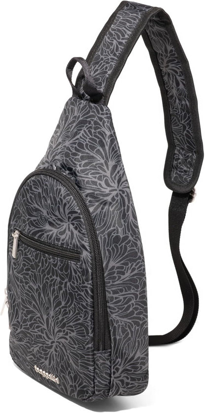 Daily Sling - Lightweight 12.6"x7.5" Sling Crossbody Bag with Convertible Adjustable Shoulder Strap