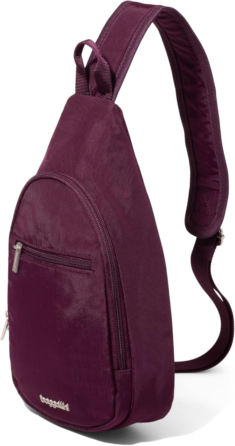 Daily Sling - Lightweight 12.6"x7.5" Sling Crossbody Bag with Convertible Adjustable Shoulder Strap