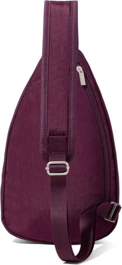 Daily Sling - Lightweight 12.6"x7.5" Sling Crossbody Bag with Convertible Adjustable Shoulder Strap