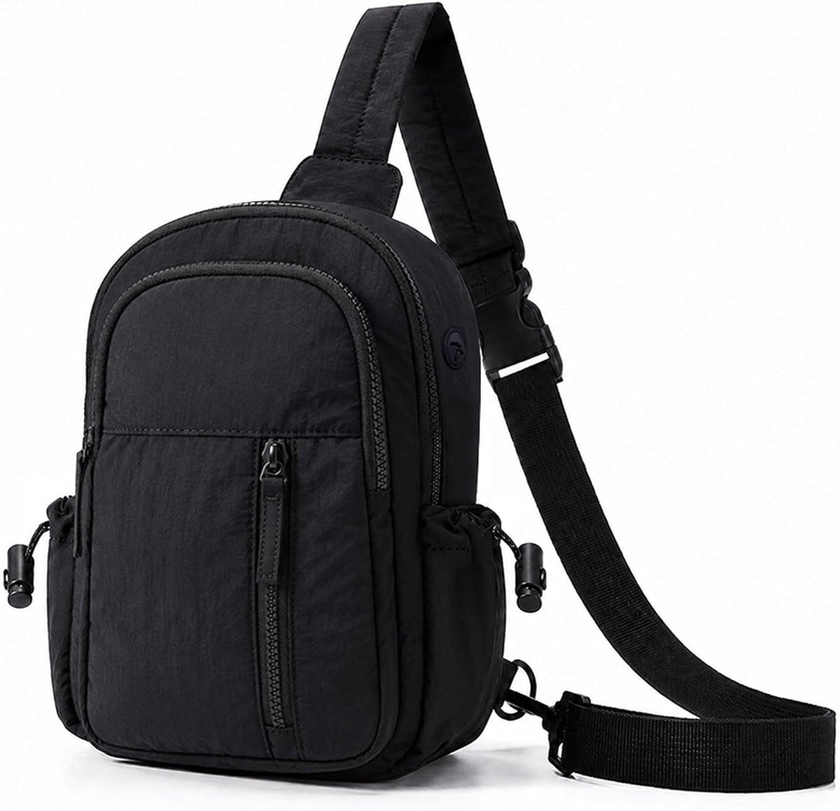 Small Sling Bag for Women, Puffer Crossbody Bag Purses Hobo Handbag Fanny Packs for Travel Hiking with Card Slots