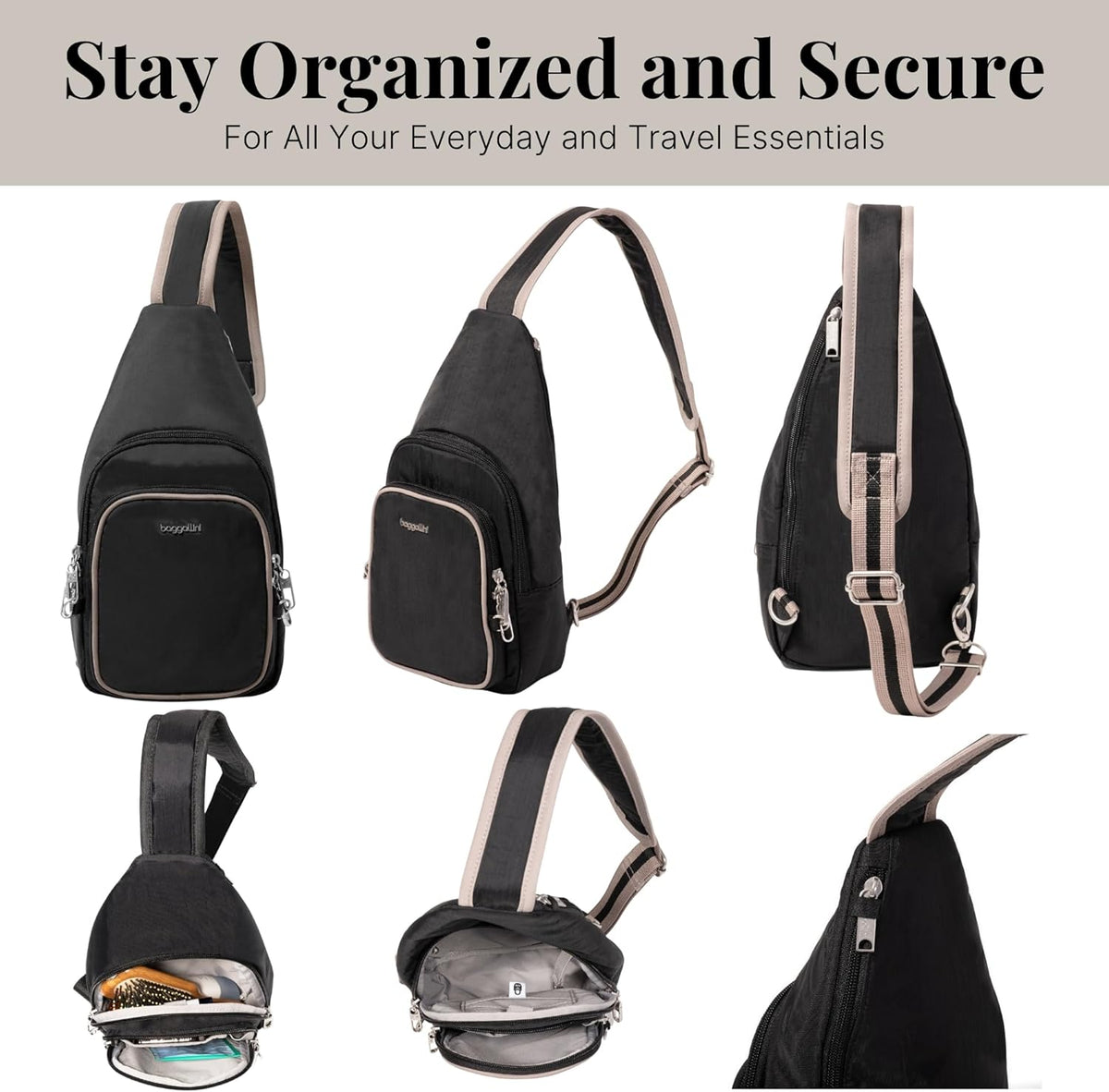 Securtex Anti-Theft Daytripper Sling