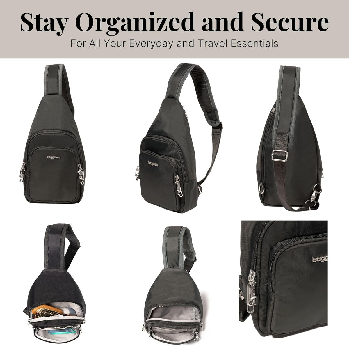 Securtex Anti-Theft Daytripper Sling