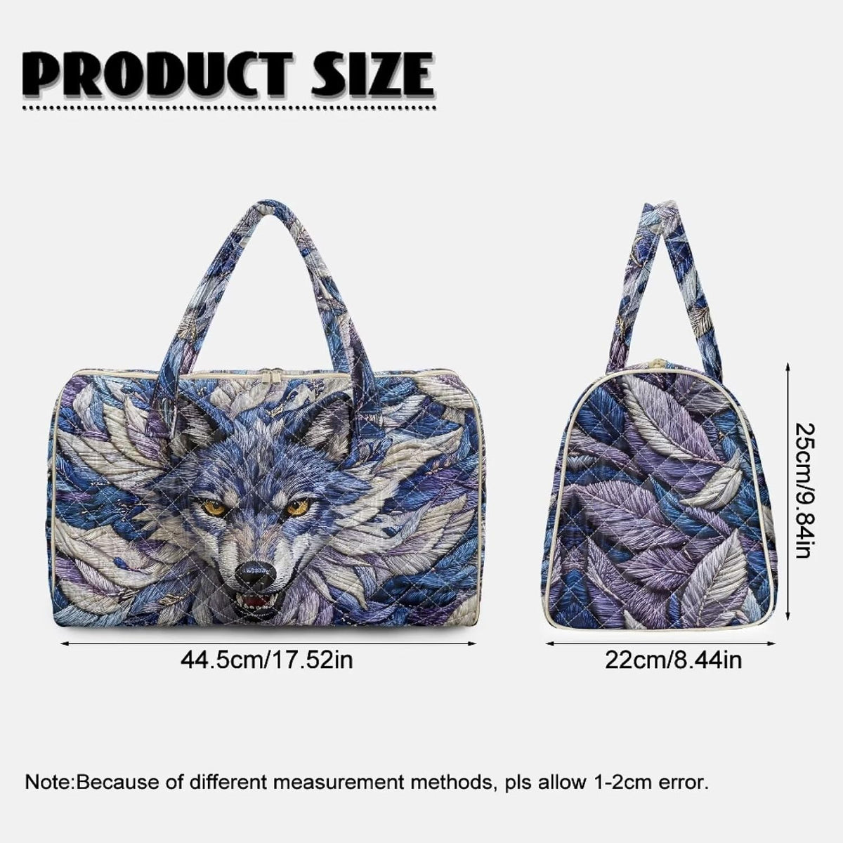Bow Desgin Quilted Gym Bag For Women Travel Sport Tote Shoulder Bag - Colors A