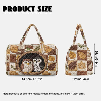 Bow Desgin Quilted Gym Bag For Women Travel Sport Tote Shoulder Bag - Colors A
