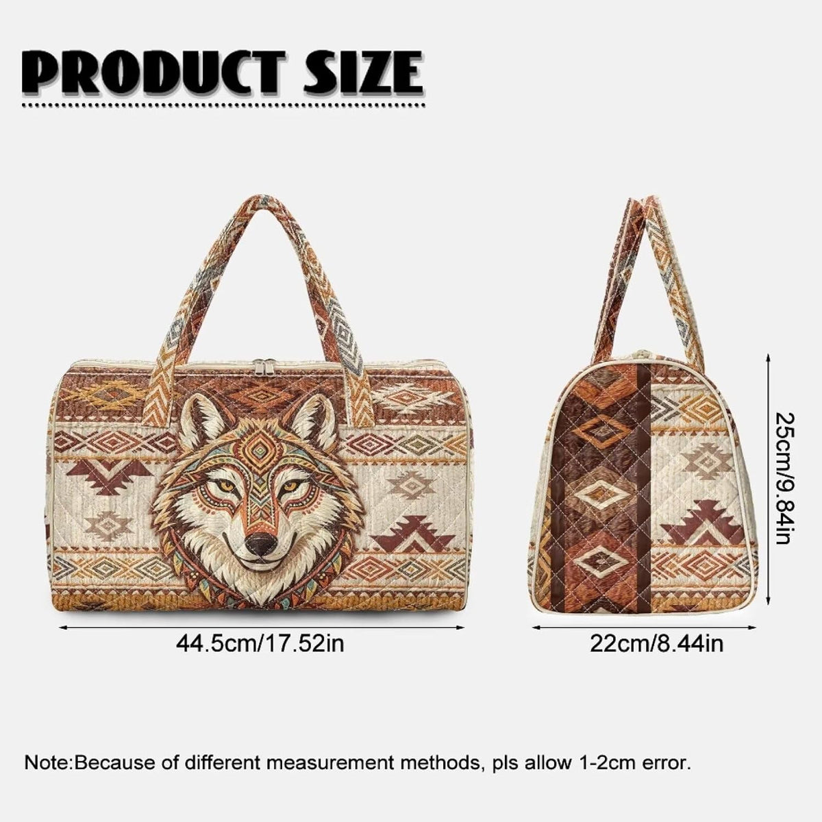 Bow Desgin Quilted Gym Bag For Women Travel Sport Tote Shoulder Bag - Colors A