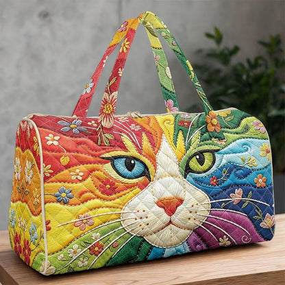 Bow Desgin Quilted Gym Bag For Women Travel Sport Tote Shoulder Bag - Colors A