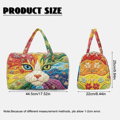 Bow Desgin Quilted Gym Bag For Women Travel Sport Tote Shoulder Bag - Colors A