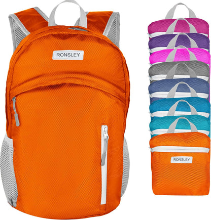 Waterproof Foldable Backpack Dry Storage Lightweight Daypack 35L Outdoor Backpack Hiking Backpackfor Beach Men Women Hot Pink