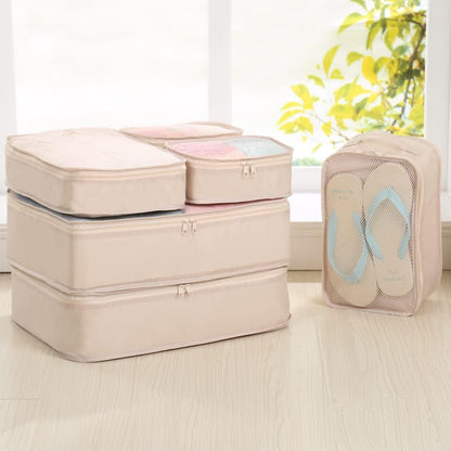 Travel Packing Cubes, Luggage Organizers with Shoe Bag