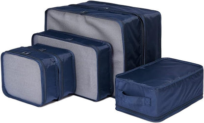 Travel Packing Cubes, Luggage Organizers with Shoe Bag