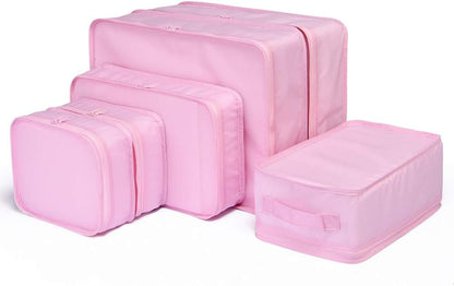 Travel Packing Cubes, Luggage Organizers with Shoe Bag