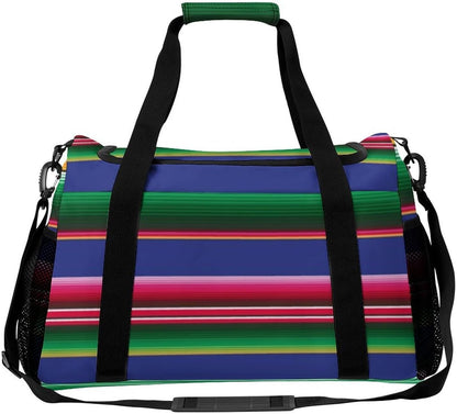 Foldable Weekender Travel Duffel Bag Lightweight Carry On Overnight Tote Bag for Women Sport Yoga