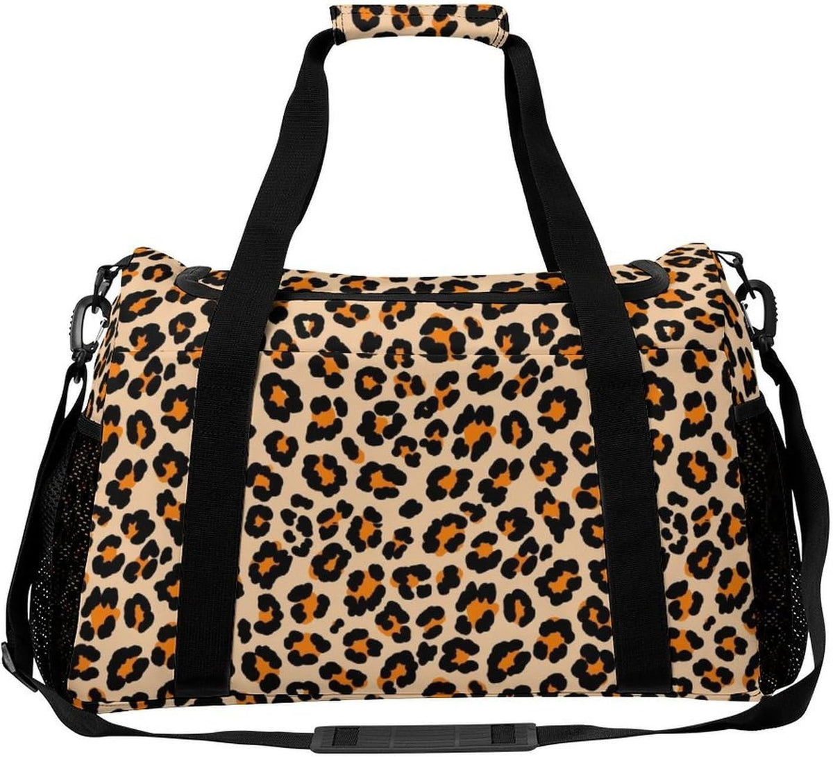 Foldable Weekender Travel Duffel Bag Lightweight Carry On Overnight Tote Bag for Women Sport Yoga