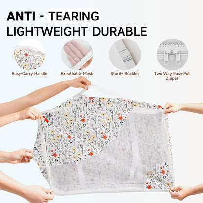 10 Set Packing Cubes for Travel,Gifts for Women Mom,Anti-Tearing Suitcase Organizer,with Over 1000 pcs Mesh Holes,Vacation Essentials & Accessories for Cruise Ship