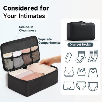 10 Set Packing Cubes for Travel,Gifts for Women Mom,Anti-Tearing Suitcase Organizer,with Over 1000 pcs Mesh Holes,Vacation Essentials & Accessories for Cruise Ship