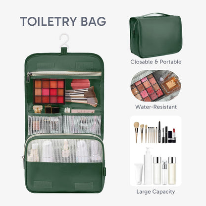 10 Set Packing Cubes for Travel,Gifts for Women Mom,Anti-Tearing Suitcase Organizer,with Over 1000 pcs Mesh Holes,Vacation Essentials & Accessories for Cruise Ship