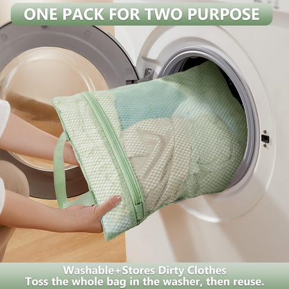 10 Set Packing Cubes for Travel,Gifts for Women Mom,Anti-Tearing Suitcase Organizer,with Over 1000 pcs Mesh Holes,Vacation Essentials & Accessories for Cruise Ship