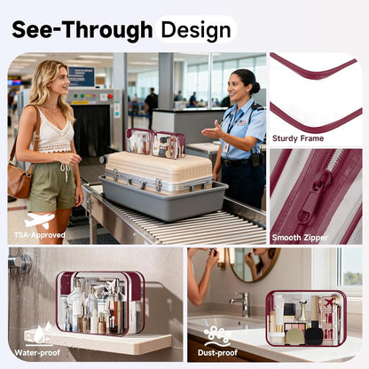 10 Set Packing Cubes for Travel,Gifts for Women Mom,Anti-Tearing Suitcase Organizer,with Over 1000 pcs Mesh Holes,Vacation Essentials & Accessories for Cruise Ship