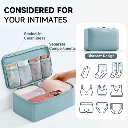 10 Set Packing Cubes for Travel,Gifts for Women Mom,Anti-Tearing Suitcase Organizer,with Over 1000 pcs Mesh Holes,Vacation Essentials & Accessories for Cruise Ship