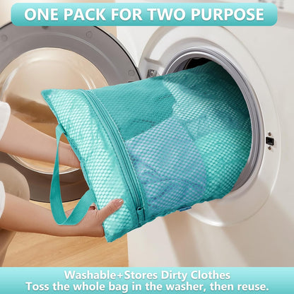 10 Set Packing Cubes for Travel,Gifts for Women Mom,Anti-Tearing Suitcase Organizer,with Over 1000 pcs Mesh Holes,Vacation Essentials & Accessories for Cruise Ship