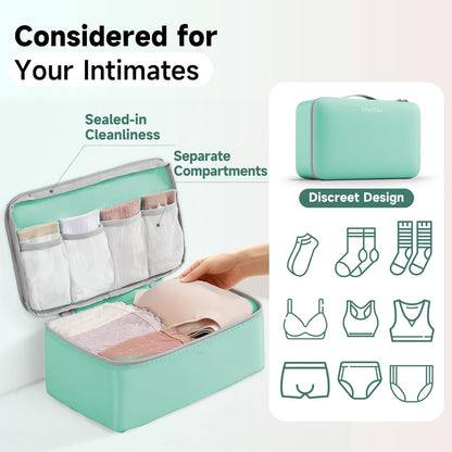 10 Set Packing Cubes for Travel,Gifts for Women Mom,Anti-Tearing Suitcase Organizer,with Over 1000 pcs Mesh Holes,Vacation Essentials & Accessories for Cruise Ship