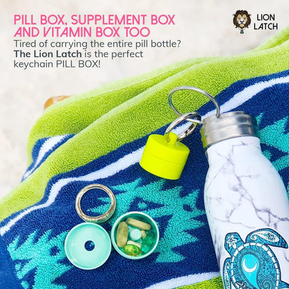 Travel Jewelry Box Case, Ring Holder on Shark Tank for Women Girls with Keychain, Small Jewelry Organizer Boxes Storage Case, Portable Key Chain
